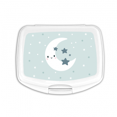 Articole hranire bebelusi - Cutie sandwich Moon, 17x6x14 cm