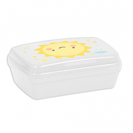Articole hranire bebelusi - Cutie sandwich Sun, 17x6x14 cm