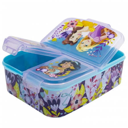 Accesorii hranire - Cutie sandwich multi-compartimente Printesele Disney