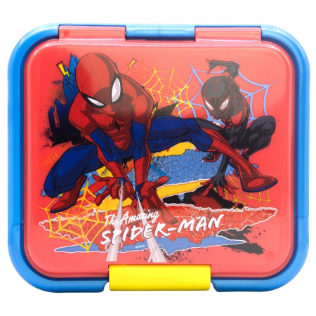 Cutie sandwich multicompartimente Spiderman Moving Target, 18x16x6.2 cm [1]