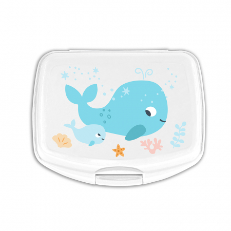 Articole hranire bebelusi - Cutie sandwich Ocean, 17x6x14 cm