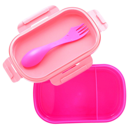 Cutie sandwich plastic cu tacamuri Fairy Princess , 21x14x6 cm [5]