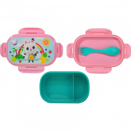 Cutie sandwich plastic cu tacamuri Gabby's Dollhouse , 22.5x14x6.5 cm [4]