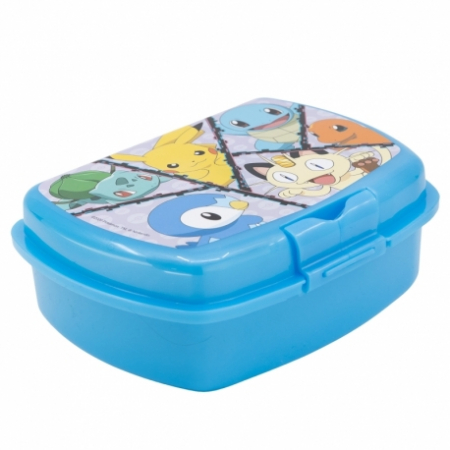 Articole hranire bebelusi - Cutie sandwich Pokemon, 18,1x13,9x6,7 cm