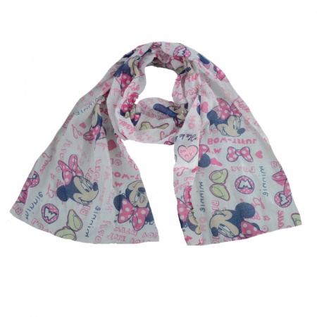 Accesorii imbracaminte copii - Esarfa Minnie Mouse 125x25 cm