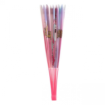 Evantai Fucsia Unicorn "Always Believe" pentru Copii 24cm [1]