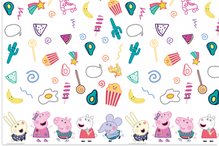 Fata de masa plastic Peppa Pig Messy Play 120x180 cm [1]