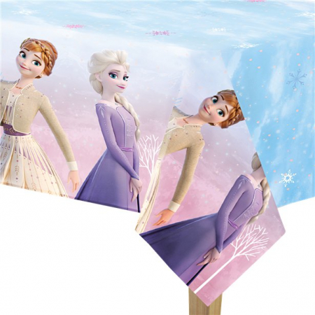Vesela pentru petrecere - Fata de masa plastic Frozen II Wind Spirit, 120x180 cm