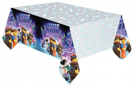 Vesela pentru petrecere - Fata de masa plastic Lego Movie 120x180 cm