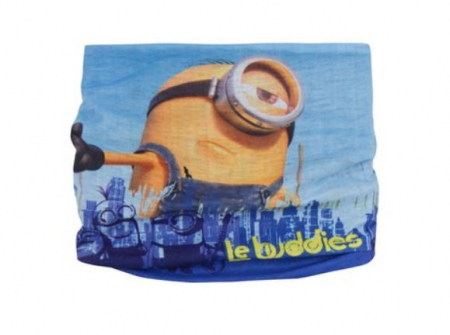 Sepci si caciuli copii - Fular circular Minions, tip guler, reversibil