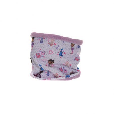 Imbracaminte si incaltaminte copii - Fular circular Plusica fleece, tip guler, reversibil 50x22 cm