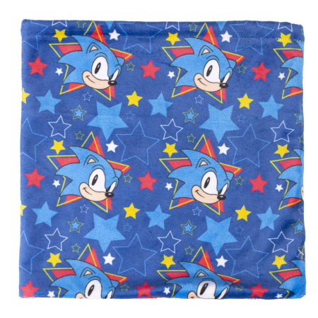 Sepci si caciuli copii - Fular circular tip guler cu design Sonic
