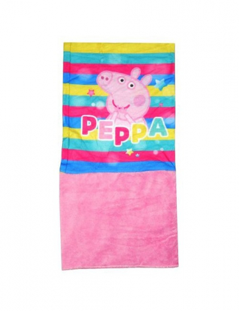 Sepci si caciuli copii - Fular guler Peppa Pig coral roz