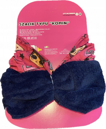 Fular Lol Surprise fleece circular, tip guler reversibil [1]