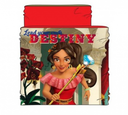 Sepci si caciuli copii - Fular tub guler Elena din Avalor rosu 50x22 cm