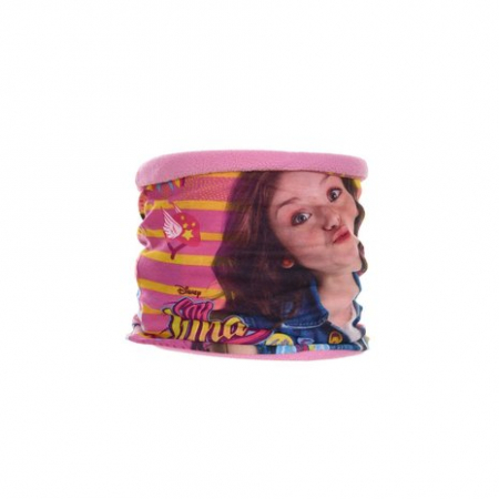 Sepci si caciuli copii - Fular tub guler Soy Luna roz 50x22 cm