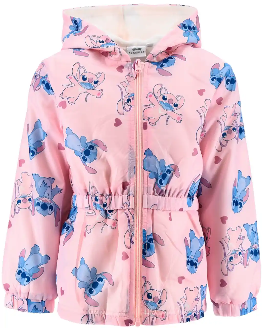 Geci si veste copii - Geaca fas primavara-toamna captusita cu fleece Lilo & Stitch