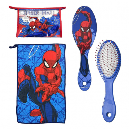 Rechizite si papetarie - Geanta cu accesorii pentru copii Spiderman