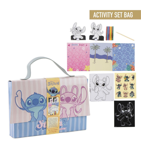 Joaca si timp liber - Geantă de colorat Lilo & Stitch pentru copii