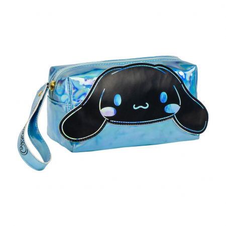 Cadouri si accesorii diverse - Geanta pentru cosmetice holografica Hello Kitty Cinnamon