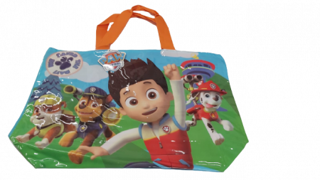 Totul pentru scoala - Geanta plaja Paw Patrol baieti 34x50 cm