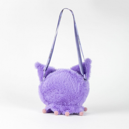 Geanta umar din plus Hello Kitty, Kuromi , 17x14x4 cm [1]