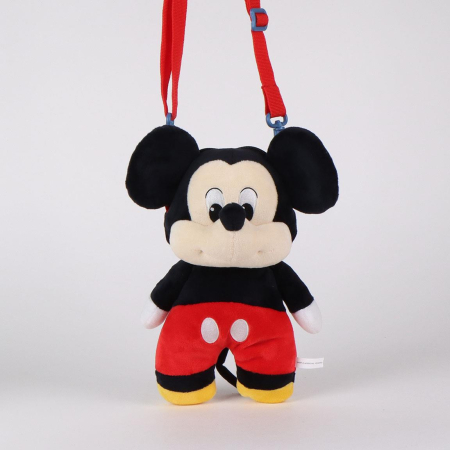Geanta umar din plus Mickey Mouse 28x14x11 cm [2]