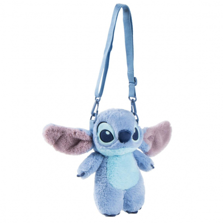 Totul pentru scoala - Geanta umar din plus Stitch 28x20x11 cm