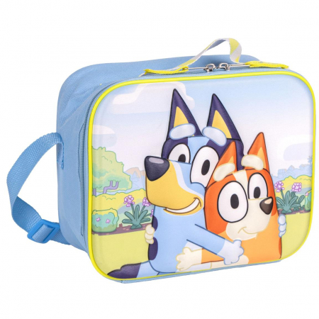 Totul pentru scoala - Gentuta sandwich Bluey, 23.5x19.5x10 cm