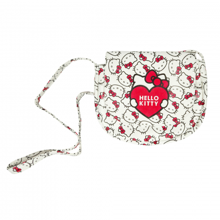 Totul pentru scoala - Geanta de umar fete Hello Kitty 21x16 cm