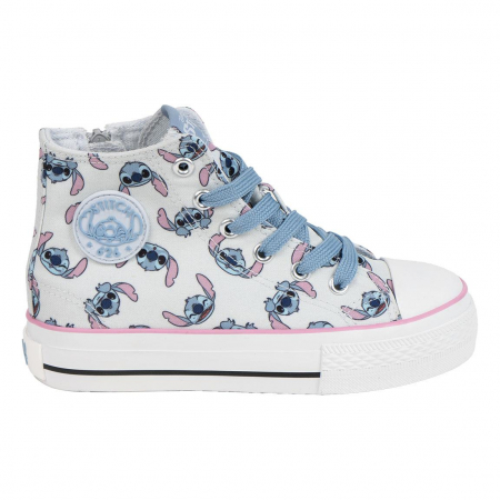 Pantofi sport - Ghete inalte sport din panza, Lilo & Stitch