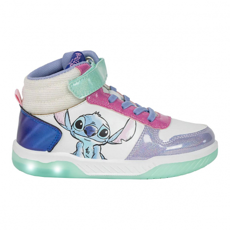 Pantofi sport - Ghete sport cu lumini, talpa PVC Lilo & Stitch