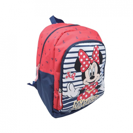 Totul pentru scoala - Ghiozdan clasele primare, 2 compartimente, Minnie Mouse, 27x38x10cm