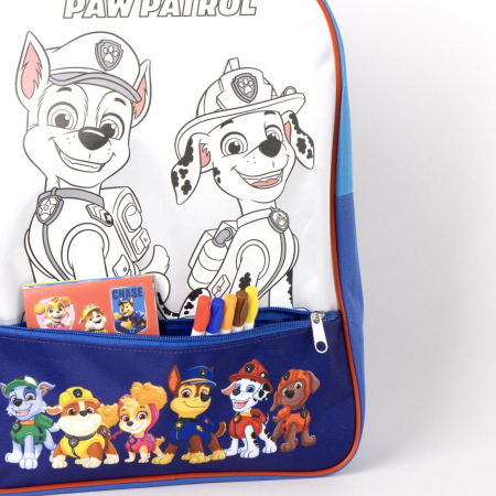 Ghiozdan de colorat Paw Patrol 38x31x3 cm [4]