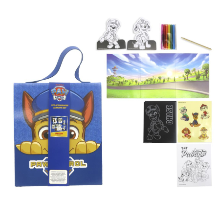 Joaca si timp liber - Ghiozdan de colorat Paw Patrol pentru copii