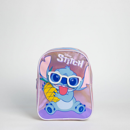 Ghiozdan gradinita 1 compartiment, lucios ,Stitch 24x28x32 cm [2]