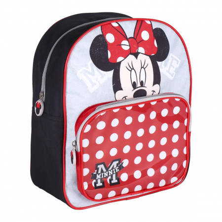 Totul pentru scoala - Ghiozdan gradinita 2 compartimente, Minnie Mouse Dots