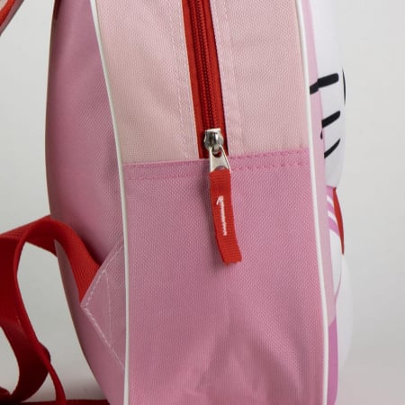 Ghiozdan gradinita 3D cu urechi , Hello Kitty 22x27x10 cm [2]