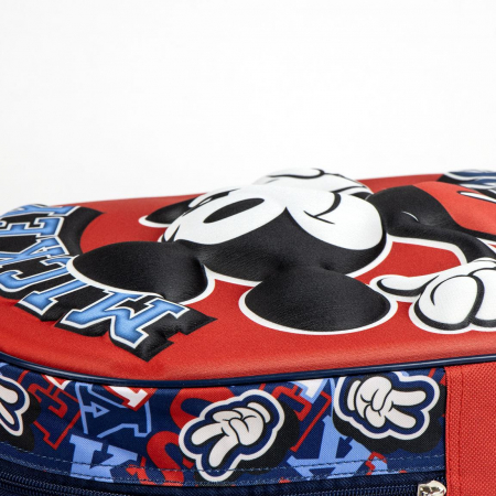 Ghiozdan gradinita 3D, 1 compartiment , Mickey Mouse 31x25x10 cm [3]