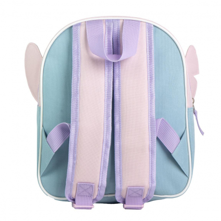 Ghiozdan gradinita 3D cu urechi , Stitch si Angel 22x27x10 cm [1]
