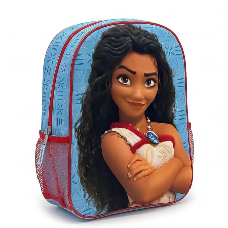 Totul pentru scoala - Ghiozdan grădiniță 3D Moana Disney pentru copii