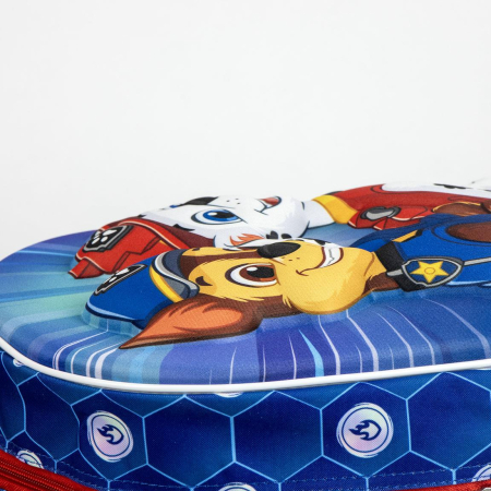 Ghiozdan gradinita 3D Paw Patrol Chase si Marshall, 31x25x10 cm [6]