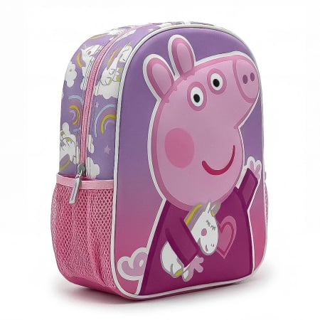 Totul pentru scoala - Ghiozdan grădiniță 3D Peppa Pig pentru copii