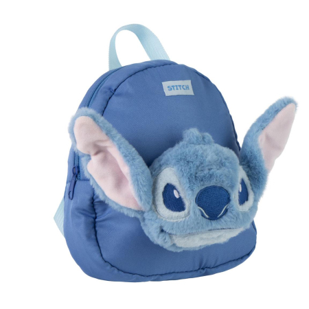 Ghiozdane Scolare - Ghiozdan gradinita cu plus Lilo & Stitch 24x8x22 cm