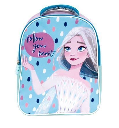 Rechizite si papetarie - Ghiozdan gradinita, Elsa Follow your heart, 28x23x9 cm