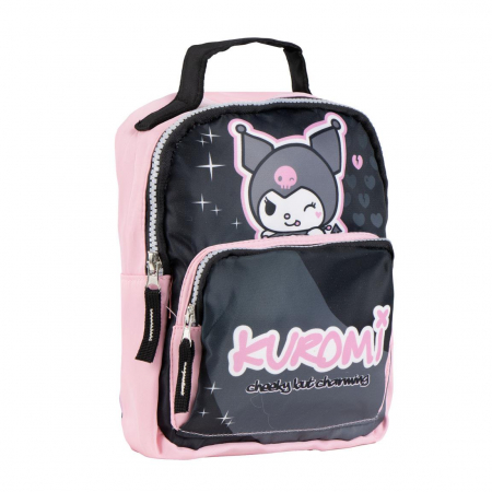 Totul pentru scoala - Ghiozdan gradinita Hello Kitty Kuromi Free Time , 23x19x8 cm