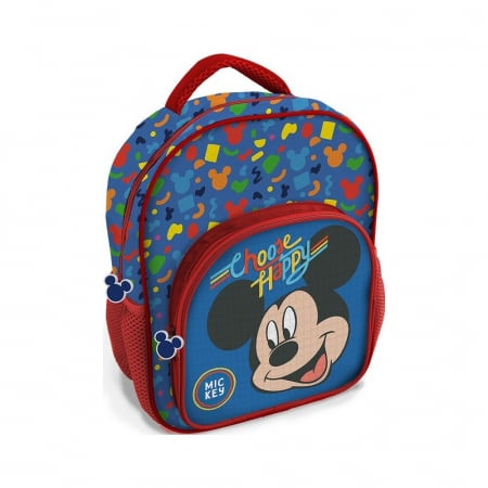 Totul pentru scoala - Ghiozdan gradinita Mickey Mouse Happy
