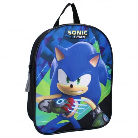 Totul pentru scoala - Ghiozdan gradinita Sonic Prime Time 29x22x9 cm