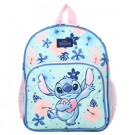 Ghiozdan gradinita Stitch Flowerfull, 29x23x8 cm [1]