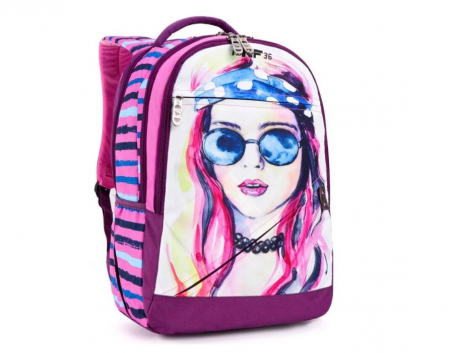 Totul pentru scoala - Ghiozdan Trendy Girl 45x30x16 cm